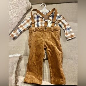 NEW 3 Piece Overalls Set